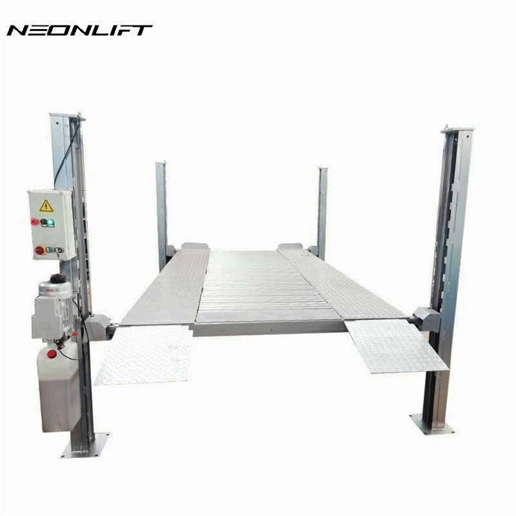 مصعد هيدروليكي لوقوف السيارات بأربعة أعمدة