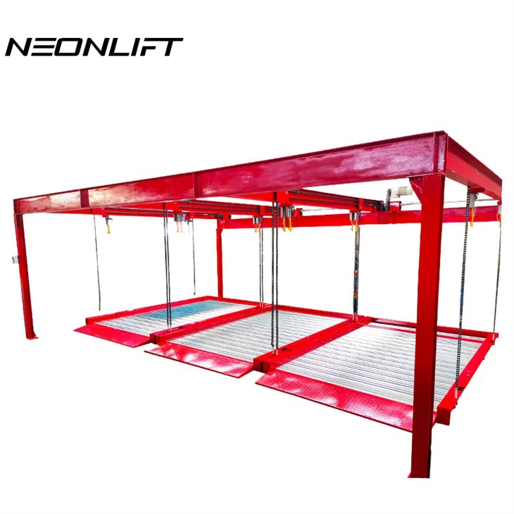 Smart Multi Level Puzzle Parking System